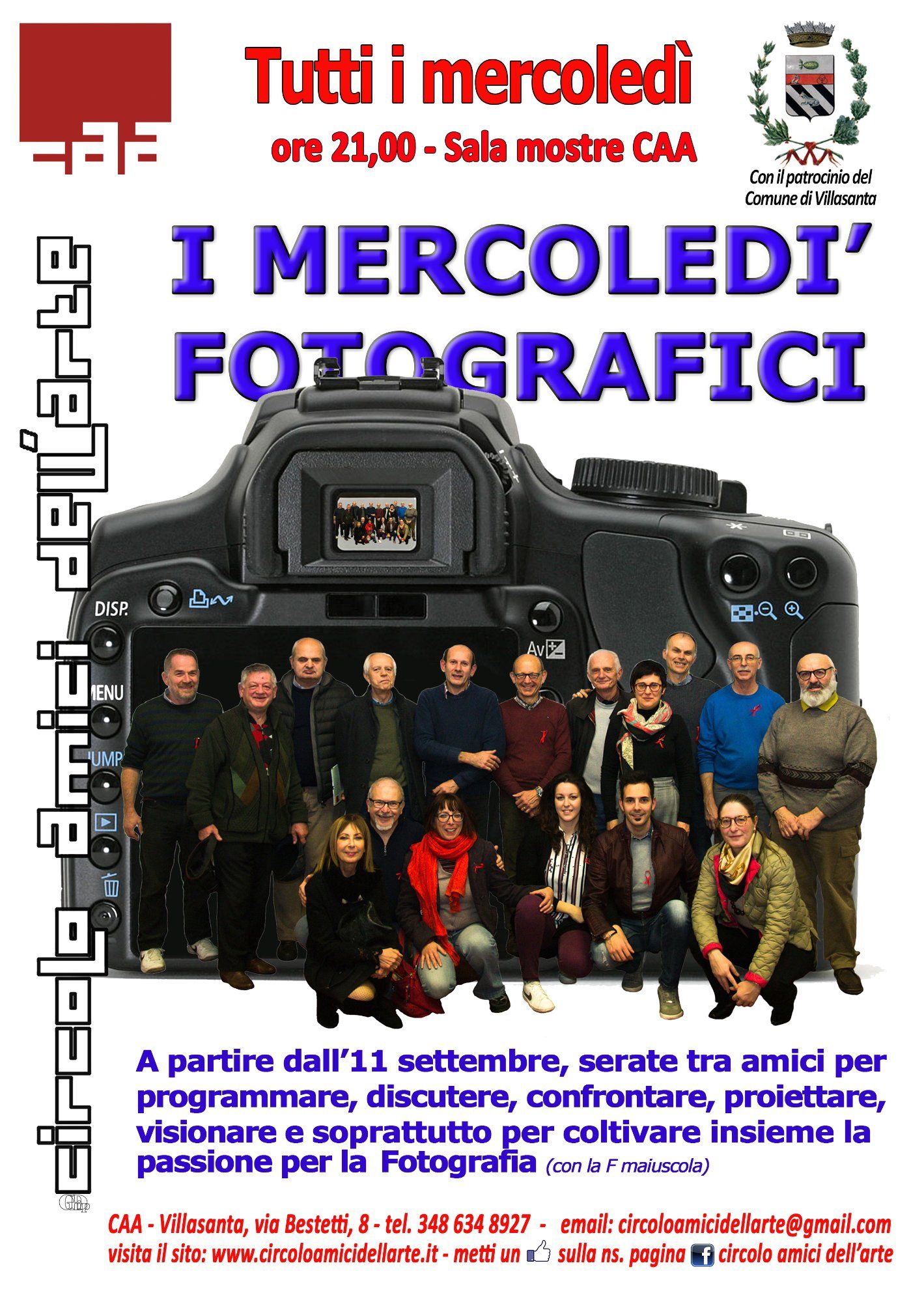 Scopri di più sull'articolo RIPARTONO I MERCOLEDI’ FOTOGRAFICI