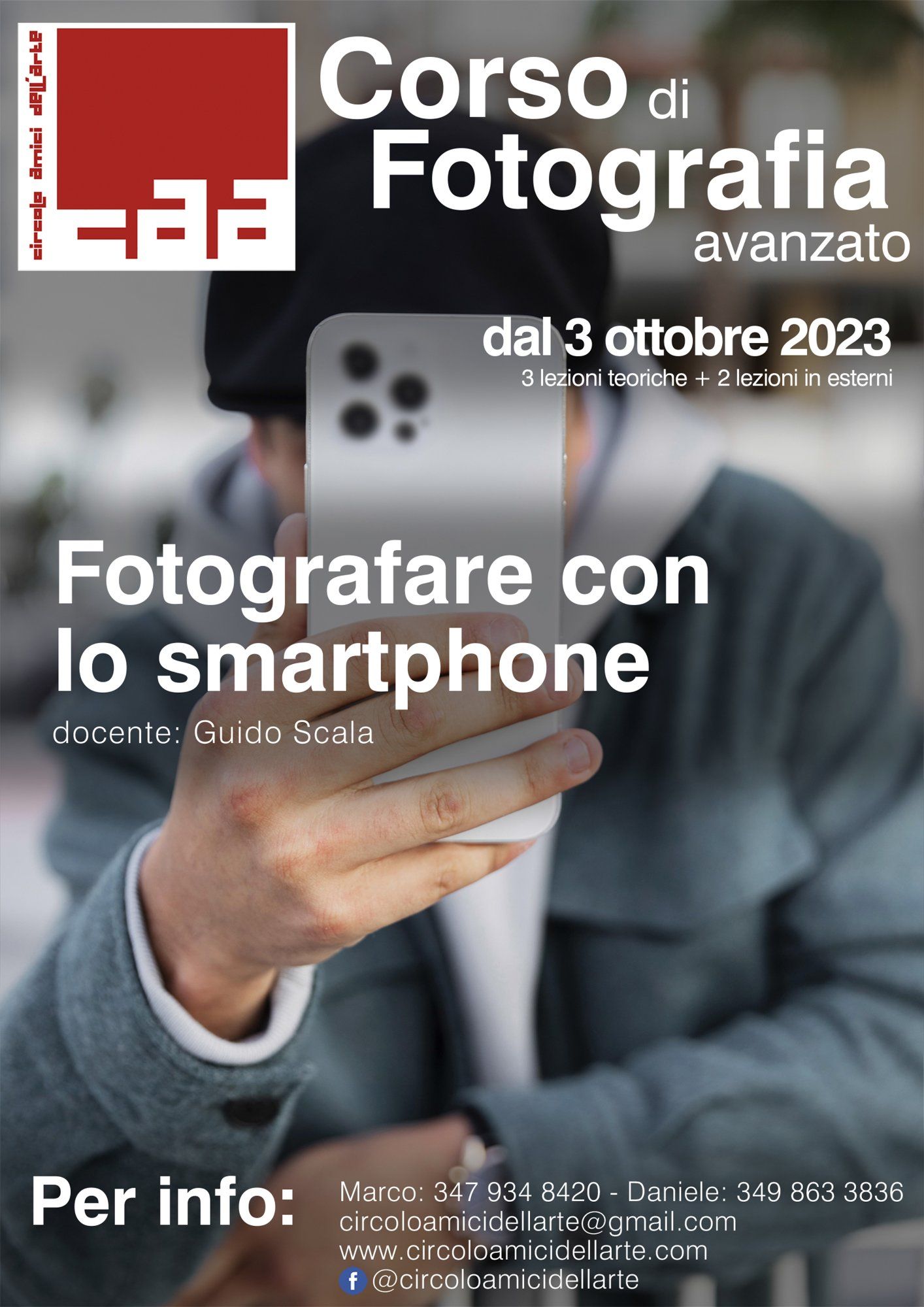 Scopri di più sull'articolo CORSO DI FOTOGRAFIA AVANZATO 2023