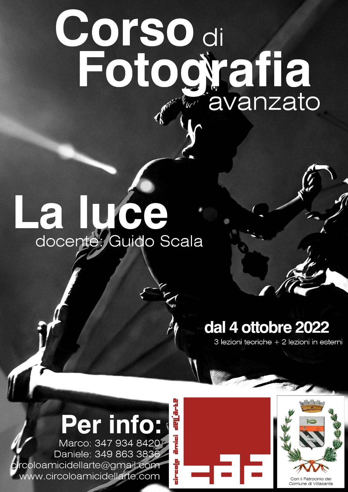 Scopri di più sull'articolo CORSO AVANZATO DI FOTOGRAFIA 2022