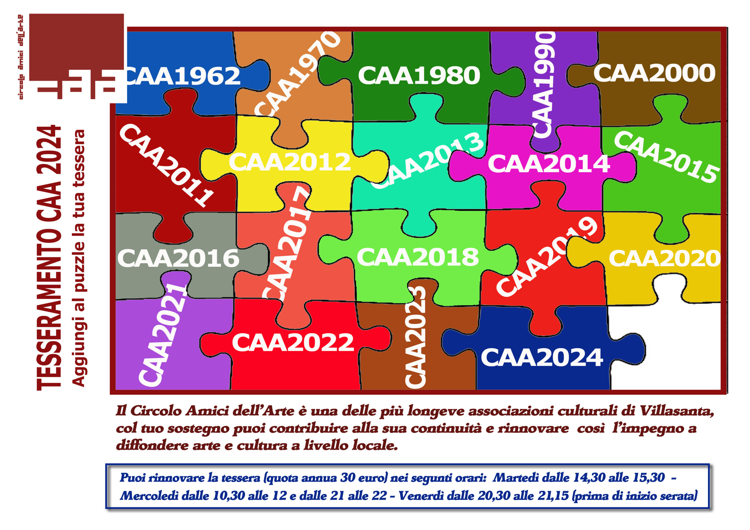 Scopri di più sull'articolo Tesseramento 2024