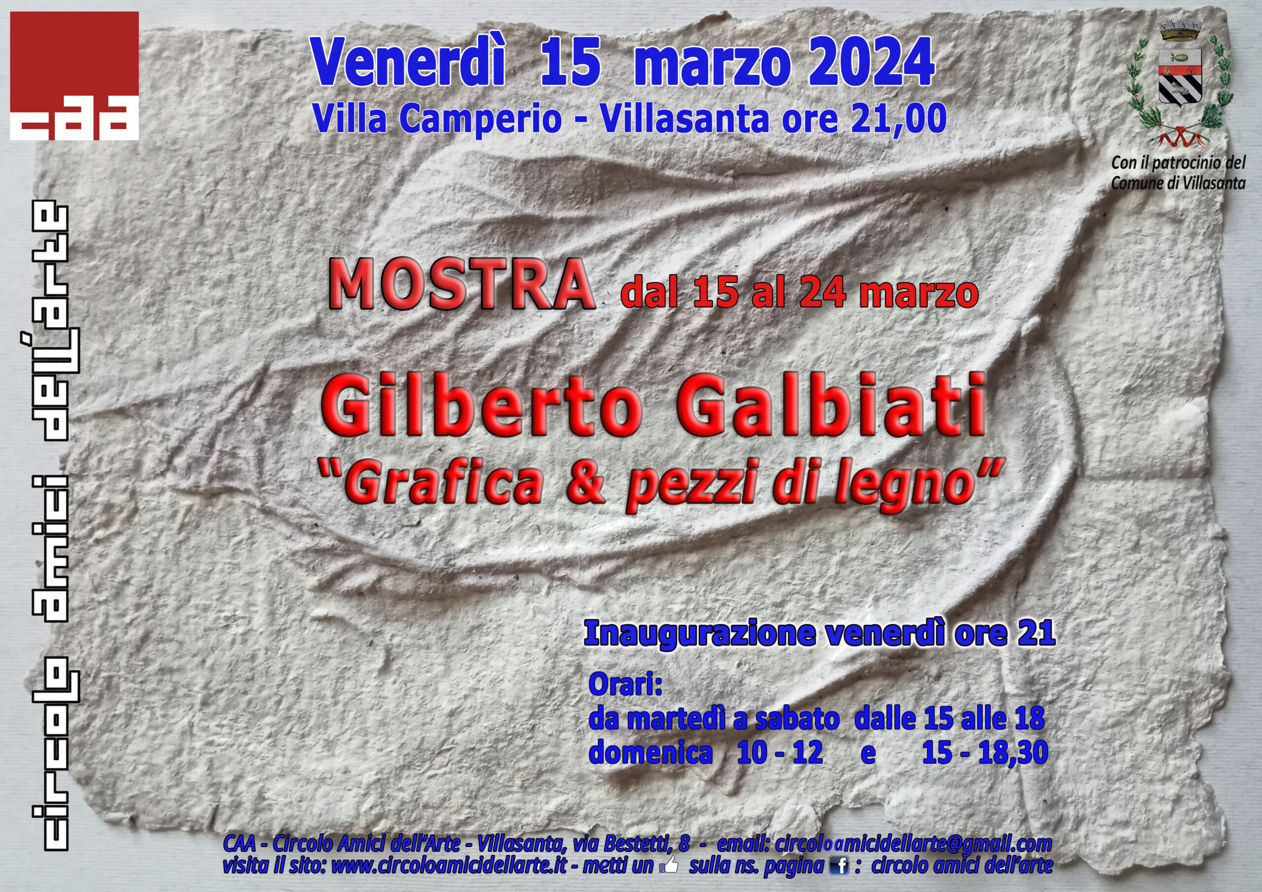 Scopri di più sull'articolo GILBERTO GALBIATI – mostra “Grafica  & pezzi di legno”
